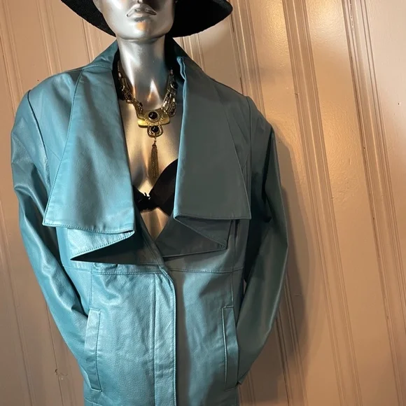 Vintage Jessica London Leather Jacket New Old Stock Never Worn - Picture 4 of 6